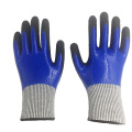 13G HPPE U2 Liner Nitrile Sandy Gloves With Cut Level D